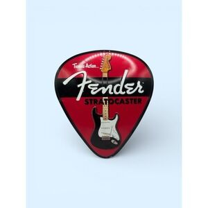 Fender Guitar Embossed Metal Wall Decor 11" x 13"